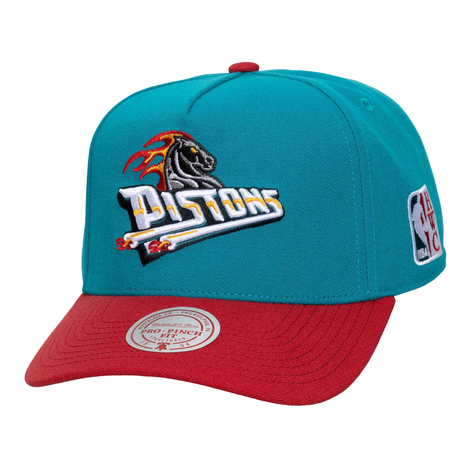 Detroit Pistons Mitchell & Ness Legendary Hardwood Classic Snapback