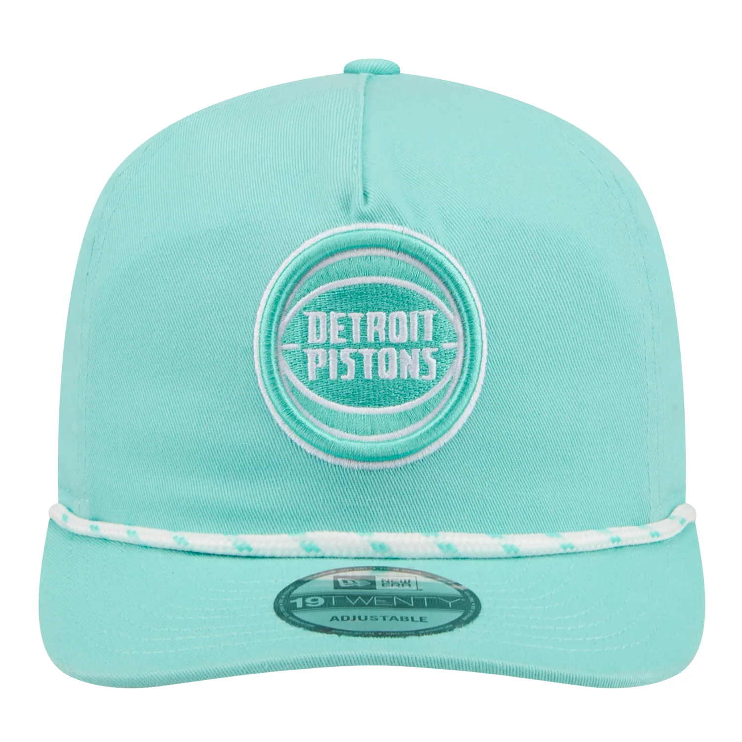 Detroit Pistons New Era Color Pack Mint Rope 1920 Snapback