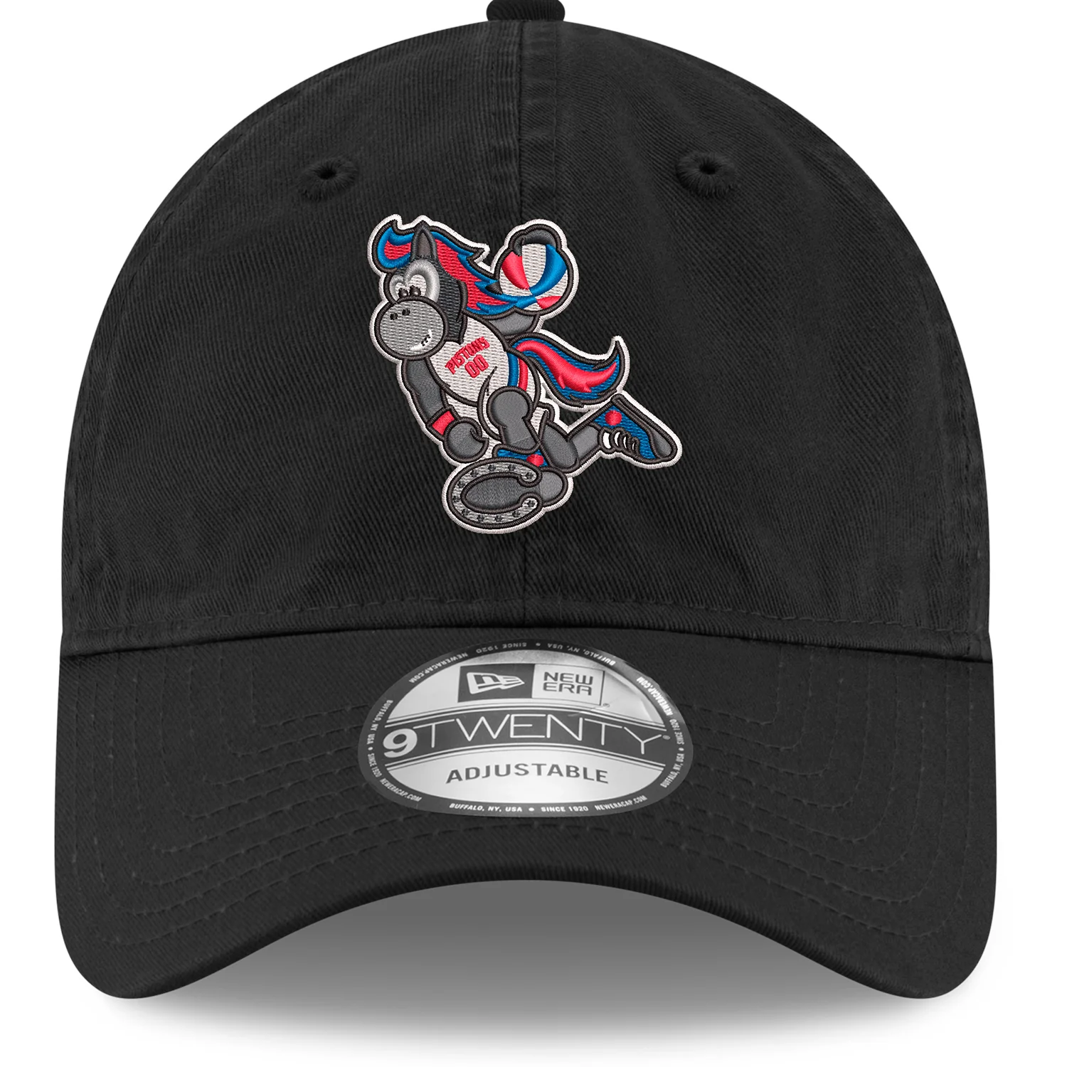 Detroit Pistons New Era Hooper 920 Adjustable Hat - Image 3