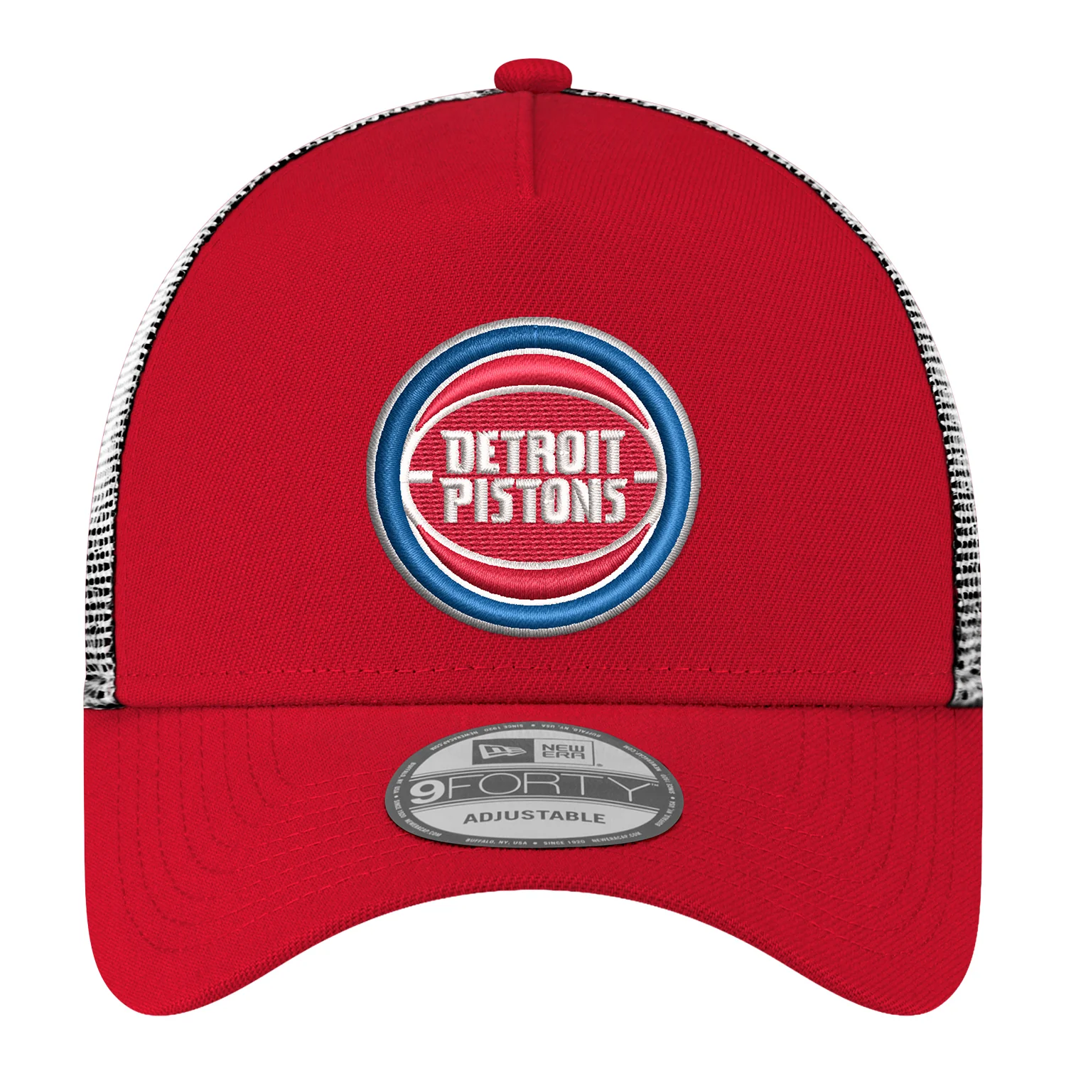 Detroit Pistons New Era 940AF Trucker Snapback - Image 3