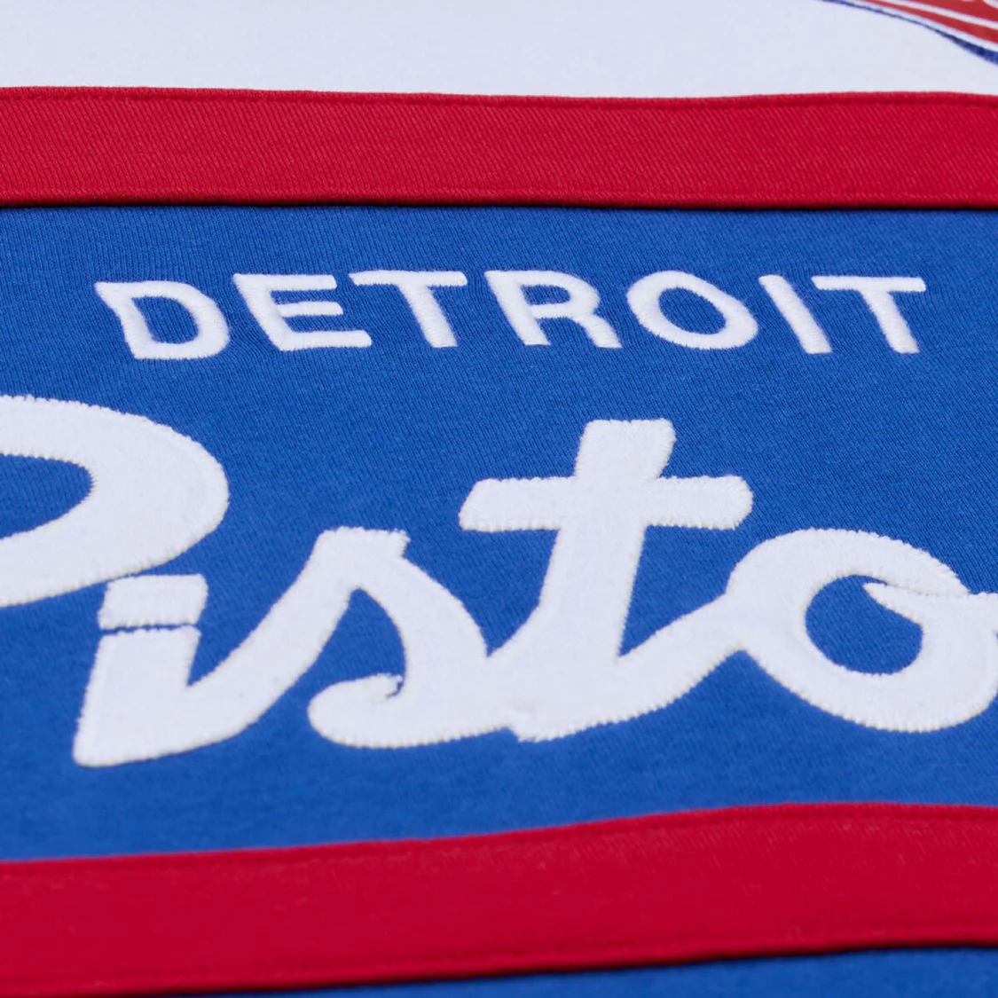 Detroit Pistons Mitchell & Ness Head Coach Hooded Sweatshirt - Image 4
