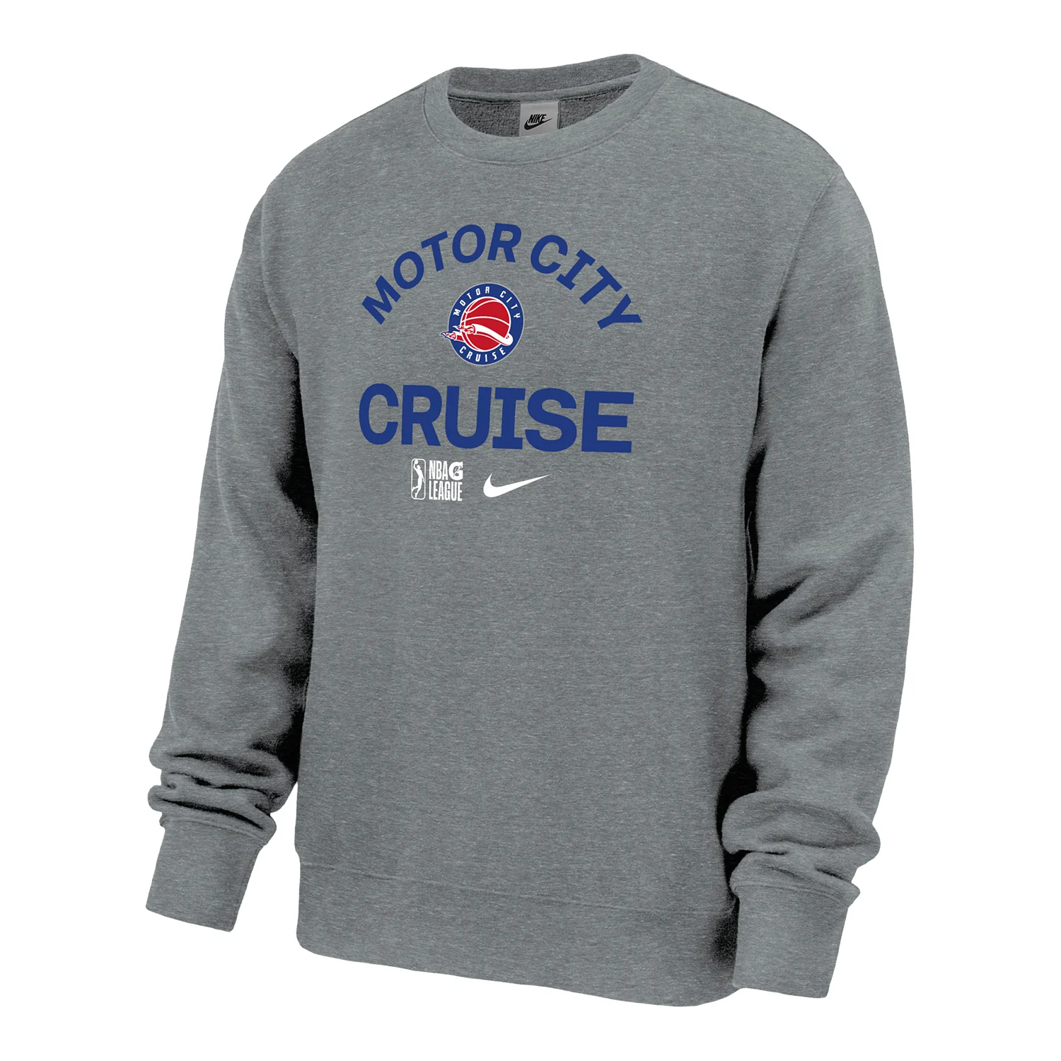 Motor City Cruise Nike Club Fleece Crewneck Sweatshirt