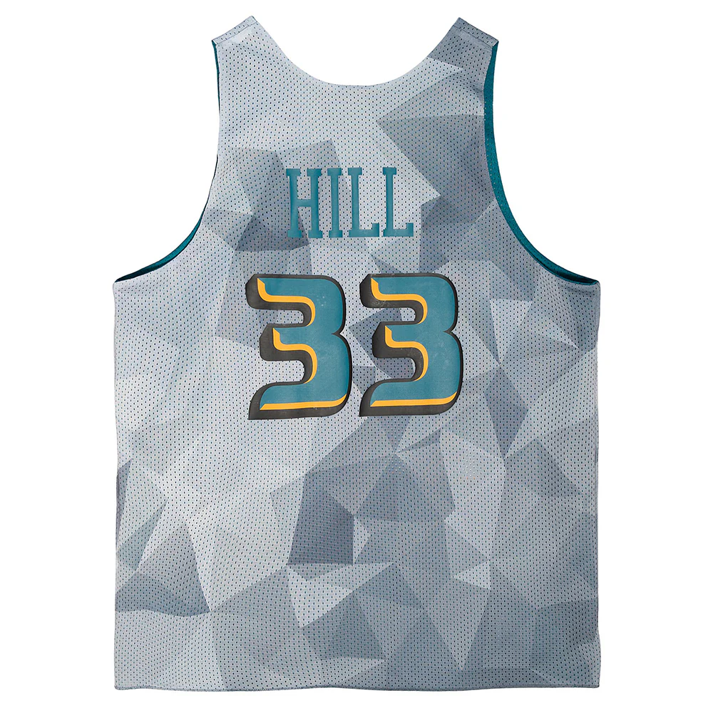 Mitchell & Ness Pistons Grant Hill Name & Number Reversible Mesh Tank Top - Image 4