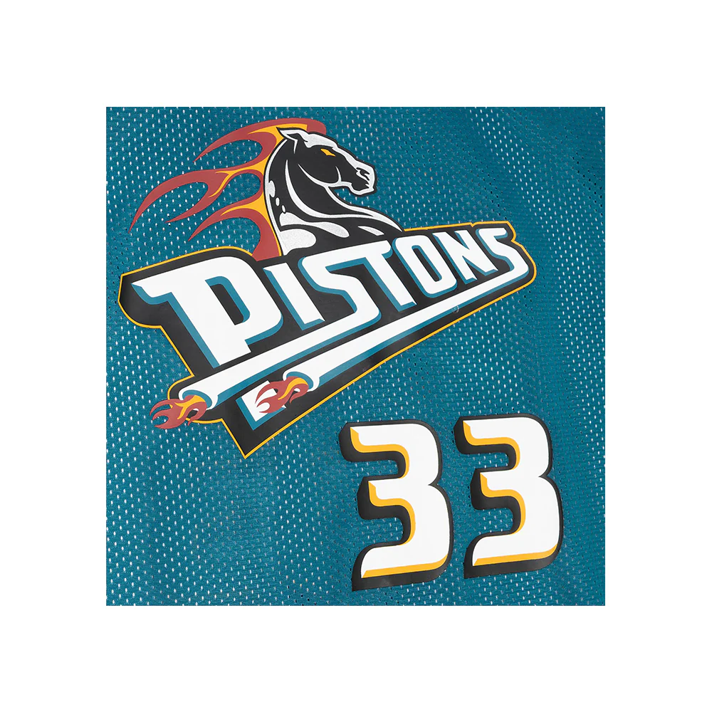 Mitchell & Ness Pistons Grant Hill Name & Number Reversible Mesh Tank Top - Image 5