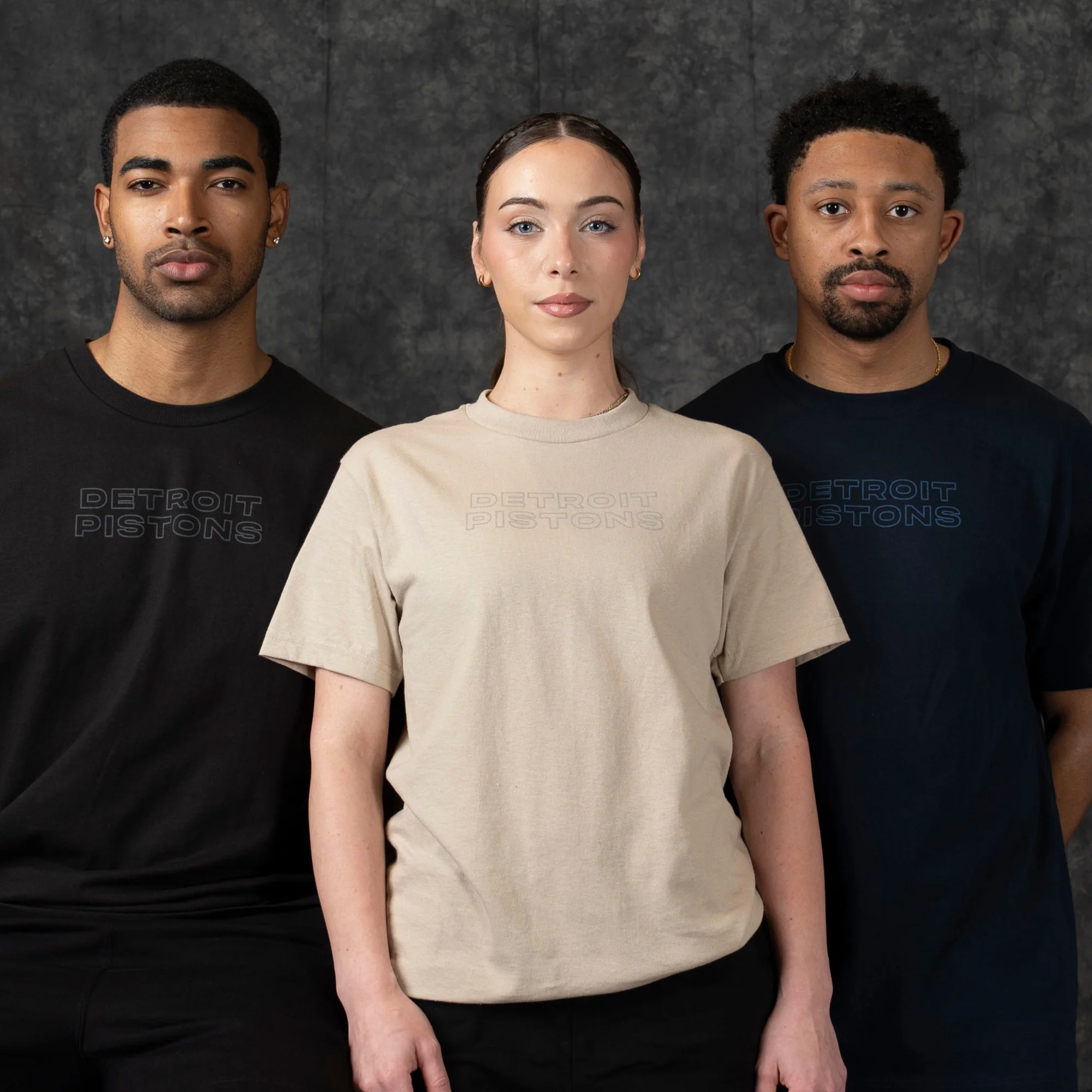 Detroit Pistons Fundamentals Bone T-Shirt - Image 4