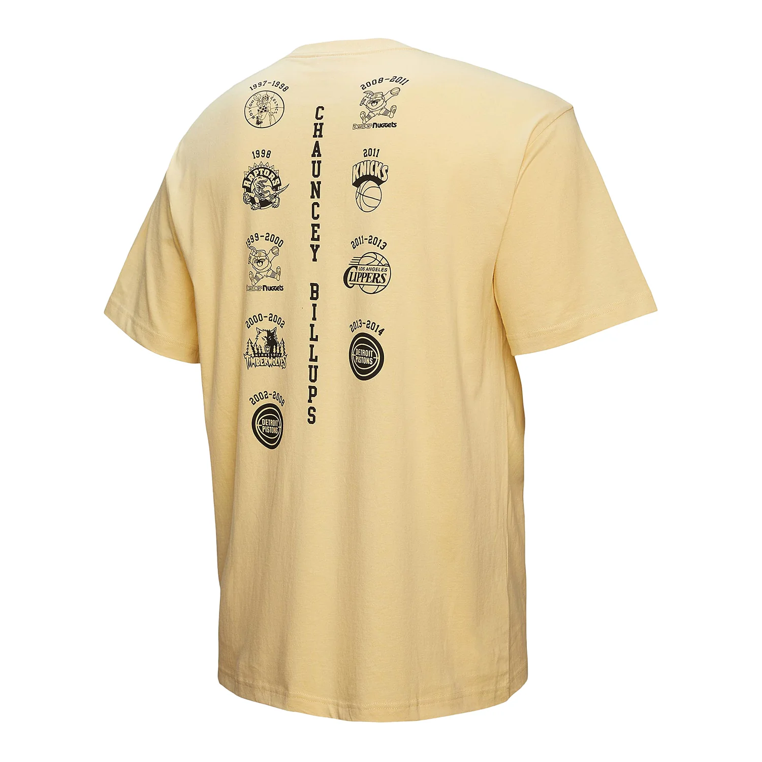 Mitchell & Ness Pistons Chauncey Billups Hall of Fame T-Shirt - Image 2