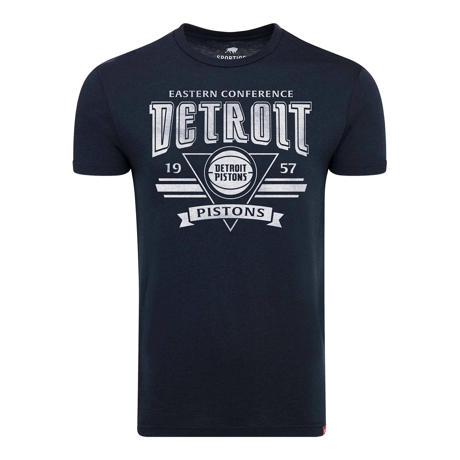 Detroit Pistons Sportiqe Comfy Retro T-Shirt