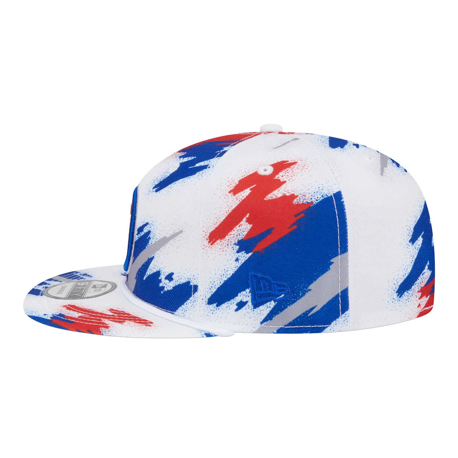 Youth Detroit Pistons New Era Painted 950 Snapback - Image 7