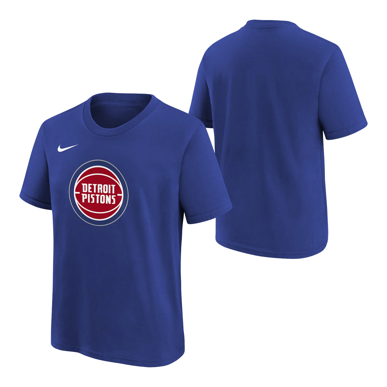 Youth Detroit Pistons Nike Essential Logo T-Shirt - Image 3