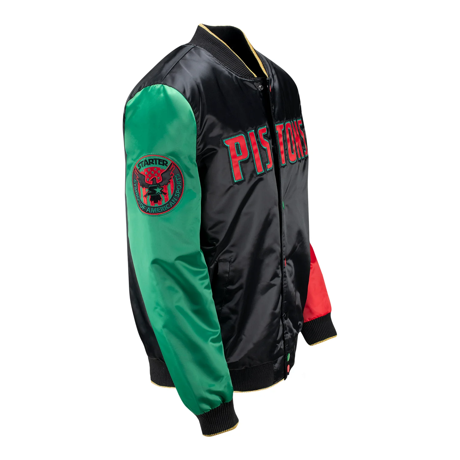 Detroit Pistons Black History Month '24 Starter Jacket - Image 5